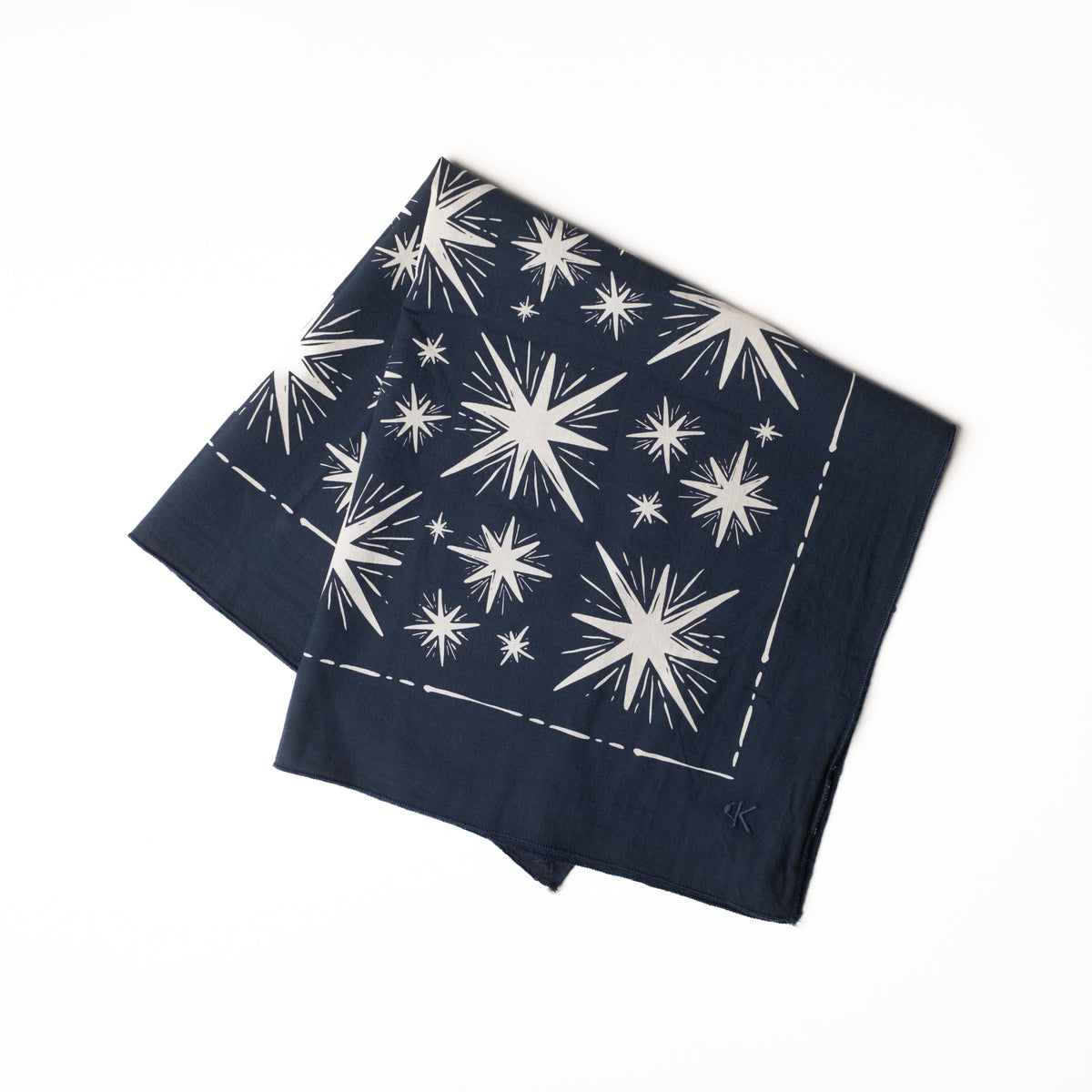 Navy Star Bandana