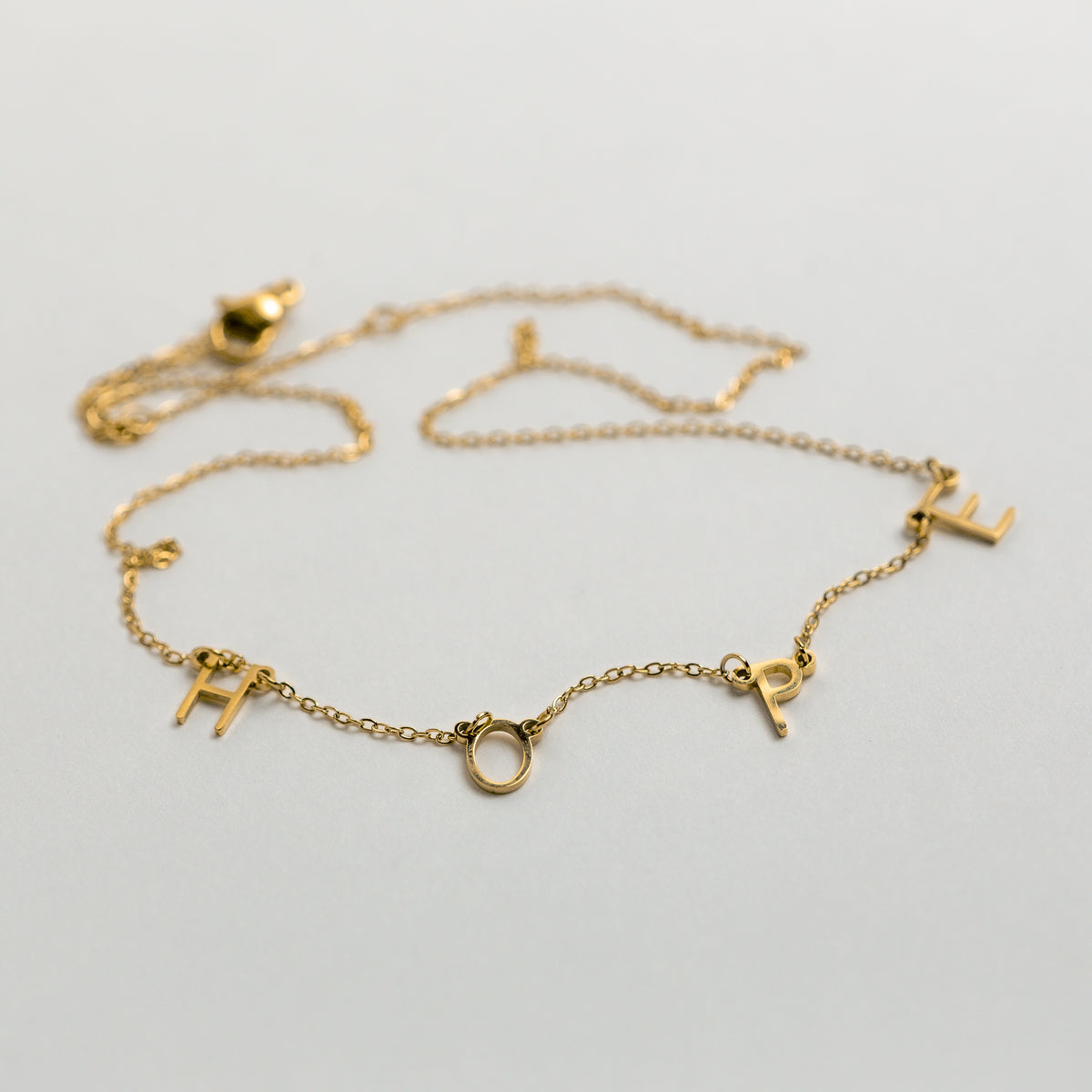 Gold HOPE Necklace