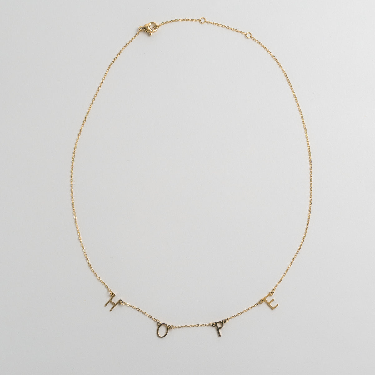 Gold HOPE Necklace