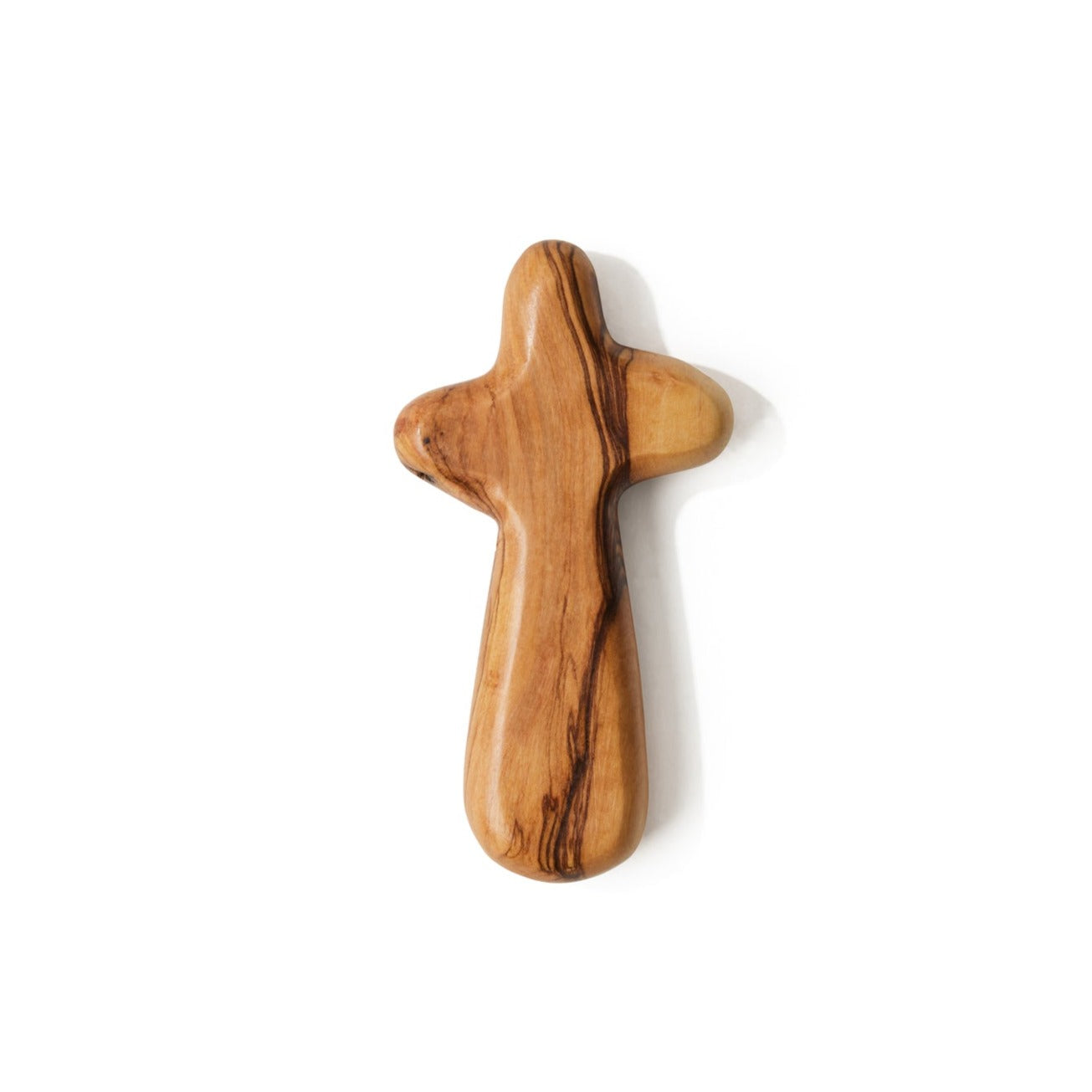 Olive Wood Holding Cross