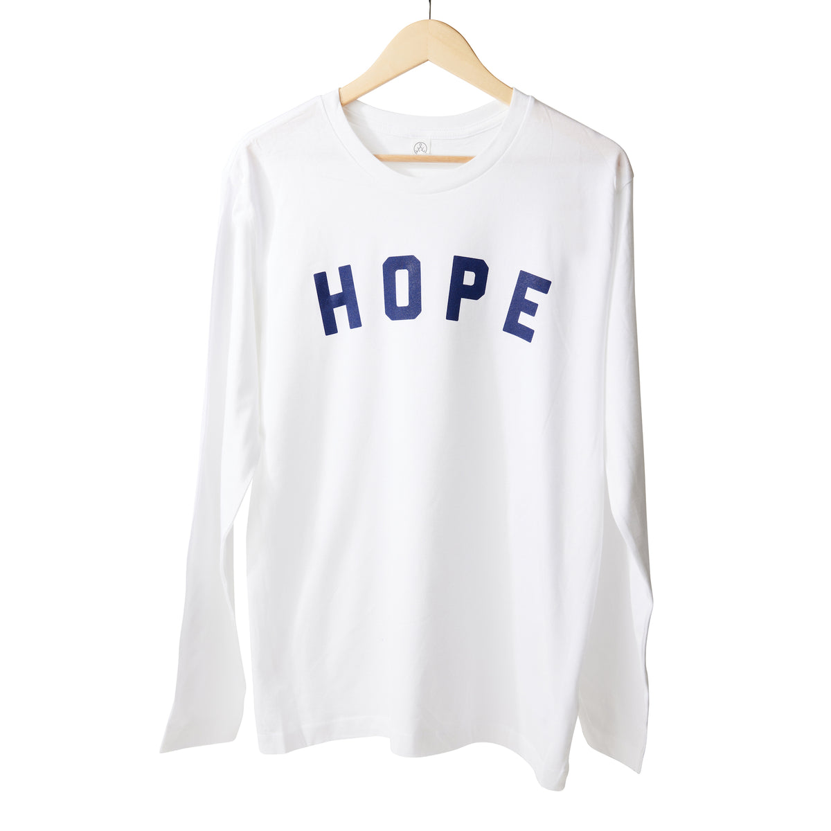 White Long Sleeve HOPE Shirt