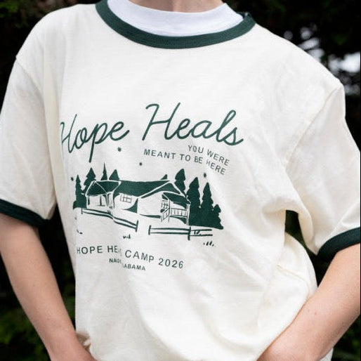 Hope Heals Camp 2026 Ringer Tee